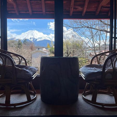 Oshi-Kikuya Mt-Fuji Historic Inn Fujiyoshida Exteriör bild