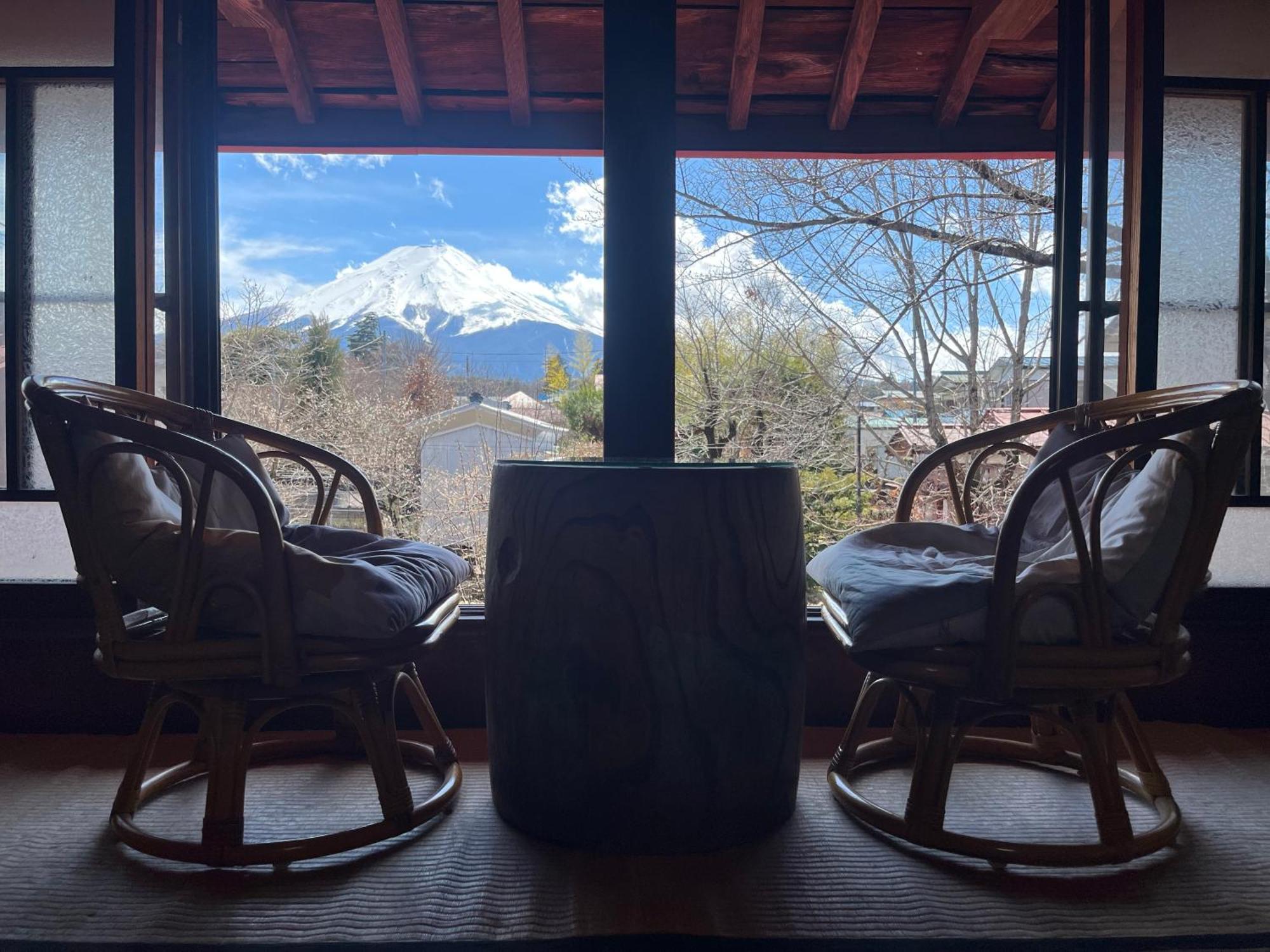 Oshi-Kikuya Mt-Fuji Historic Inn Fujiyoshida Exteriör bild